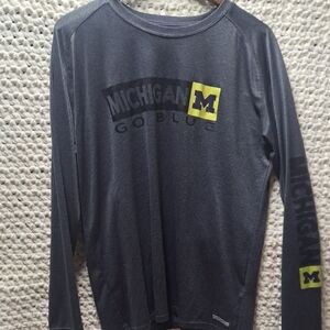 Michigan Long Sleeve Shirt - Gray